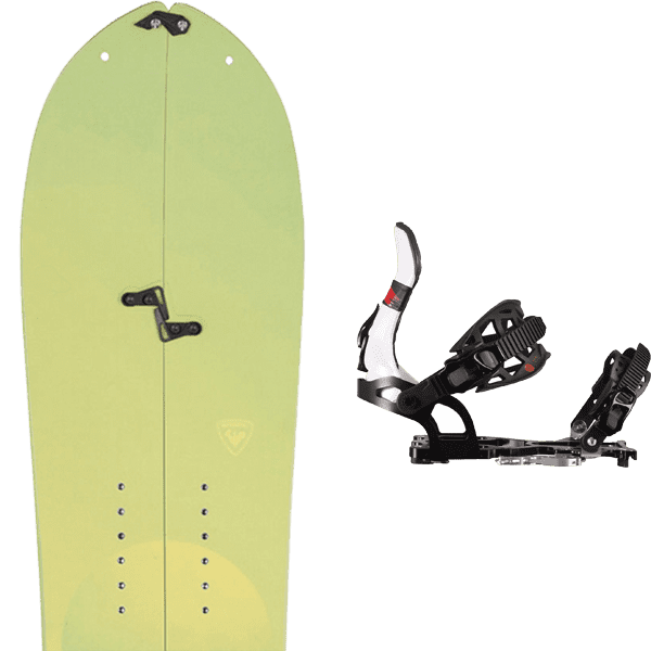 ROSSIGNOL AFTER HOURS SPLIT + ROSSIGNOL XV SPLIT S/M BINDINGS + INTERFACE