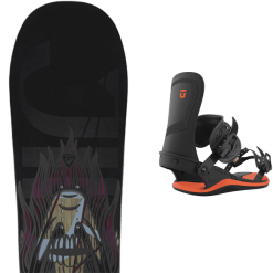 ROSSIGNOL JIBSAW + UNION ULTRA BLACK ORANGE