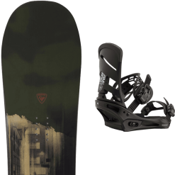 ROSSIGNOL SAWBLADE + BURTON MISSION BLACK