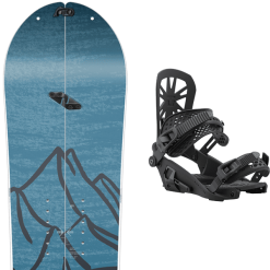 NITRO NOMAD + UNION EXPLORER BLACK