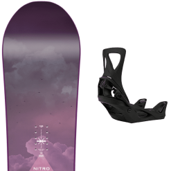 NITRO MERCY W + BURTON STEP ON W BLACK