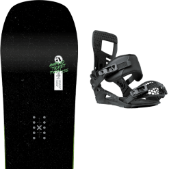 AMPLID TICKET TWIN + NIDECKER MUON-X BLACK