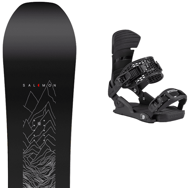 SALOMON SIGHT + DRAKE FIFTY BLACK