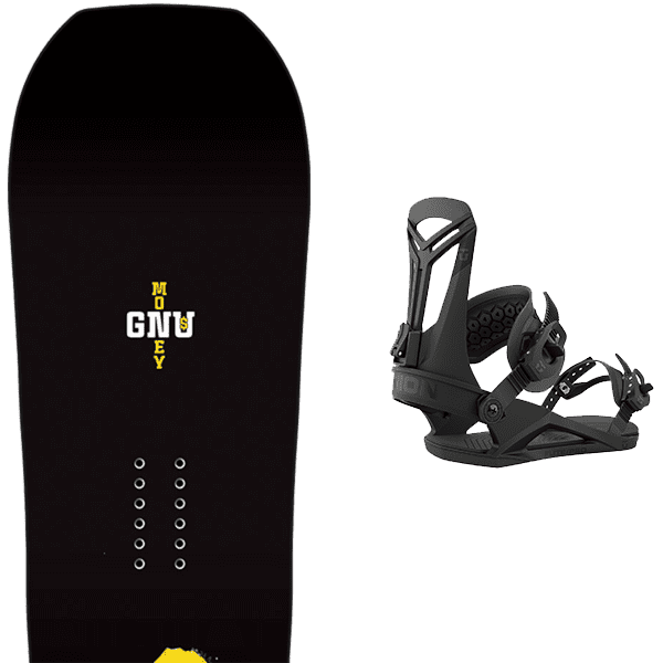 GNU MONEY + UNION FLITE PRO BLACK