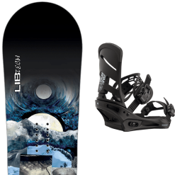 LIB TECH SKATE BANANA + BURTON MISSION BLACK