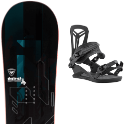 ROSSIGNOL DISTRICT WIDE BLACK + UNION FLITE PRO BLACK