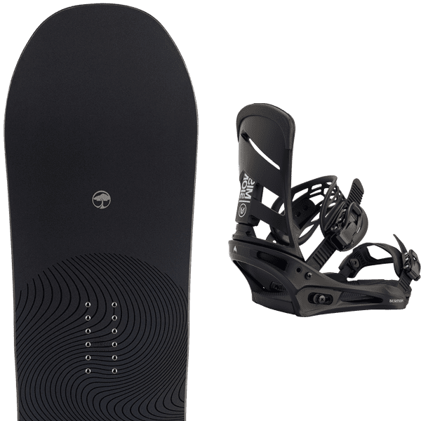 ARBOR FORMULA CAMBER + BURTON MISSION BLACK
