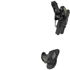 ATOMIC WARDEN 13 MNC BLACK/GOLD + SALOMON STOP SKI C115