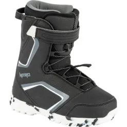 NITRO DROID QLS JR BLK WHT CHARCOAL 23