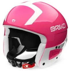 BRIKO IT Vulcano Fis 6.8 - Helmets - Helmet - Unisex - SHINY PINK WHITE