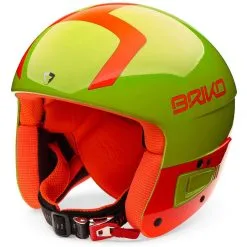 BRIKO IT VULCANO FIS 6.8 JR - Helmets - Helmet - Kid Unisex - SHINY YELLOW ORANGE