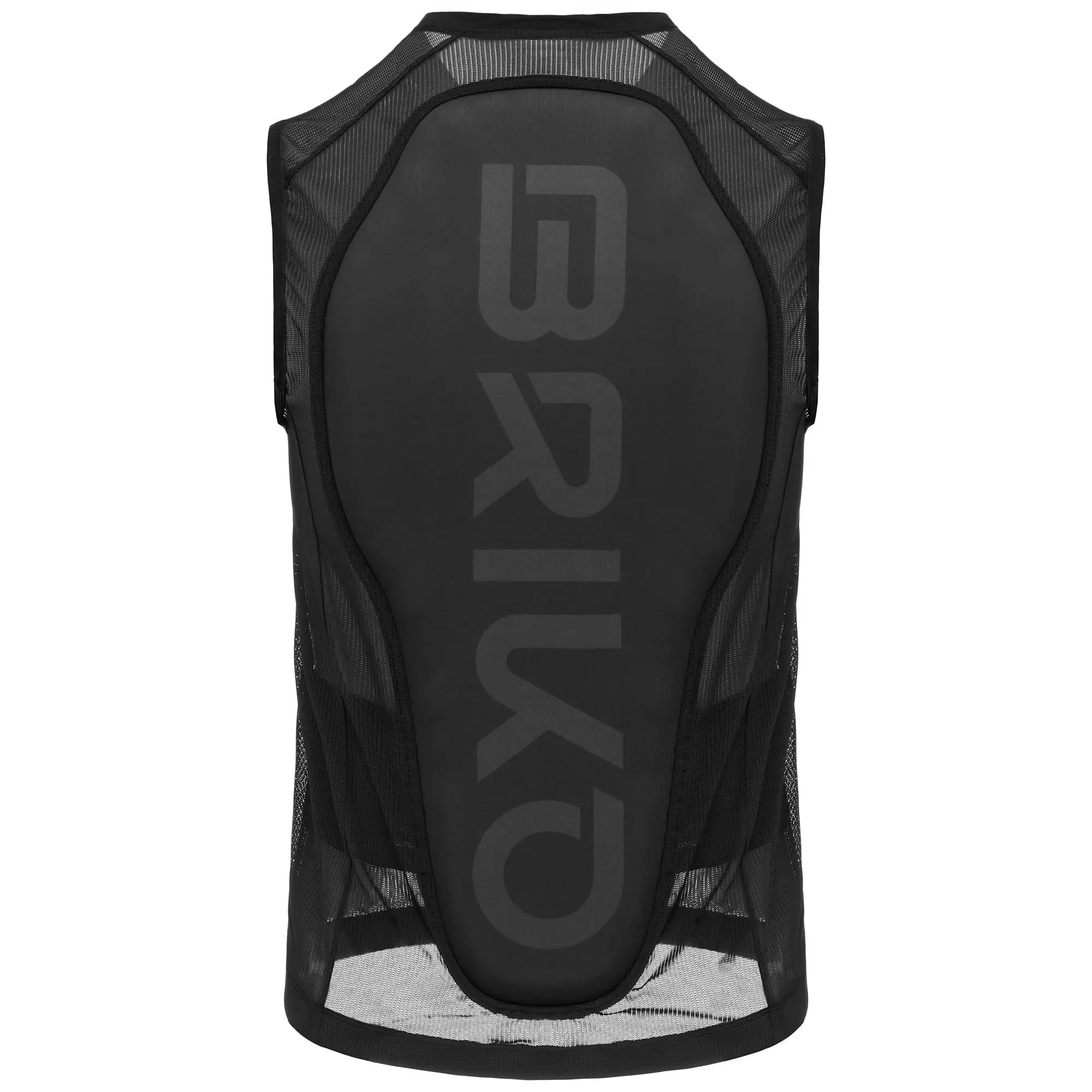BRIKO IT ARMOR VEST - Guards - Back Protector - Unisex - BLACK ORANGE FLUO - Afbeelding 2