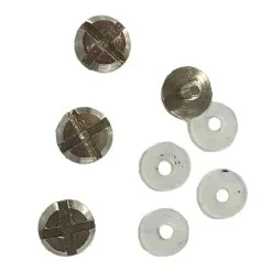 BRIKO IT CHINGUARD SCREW AND WASHER - Spare Parts - Helmet Spare Parts - Unisex - BLACK