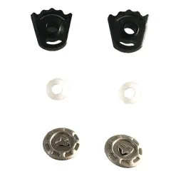 BRIKO IT VISOR SCREW - Spare Parts - Helmet Spare Parts - Unisex - SILVER BLACK WHITE