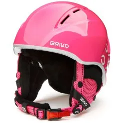 BRIKO IT KODIAKINO - Helmets - Helmet - Kid Unisex - SHINY PINK WHITE
