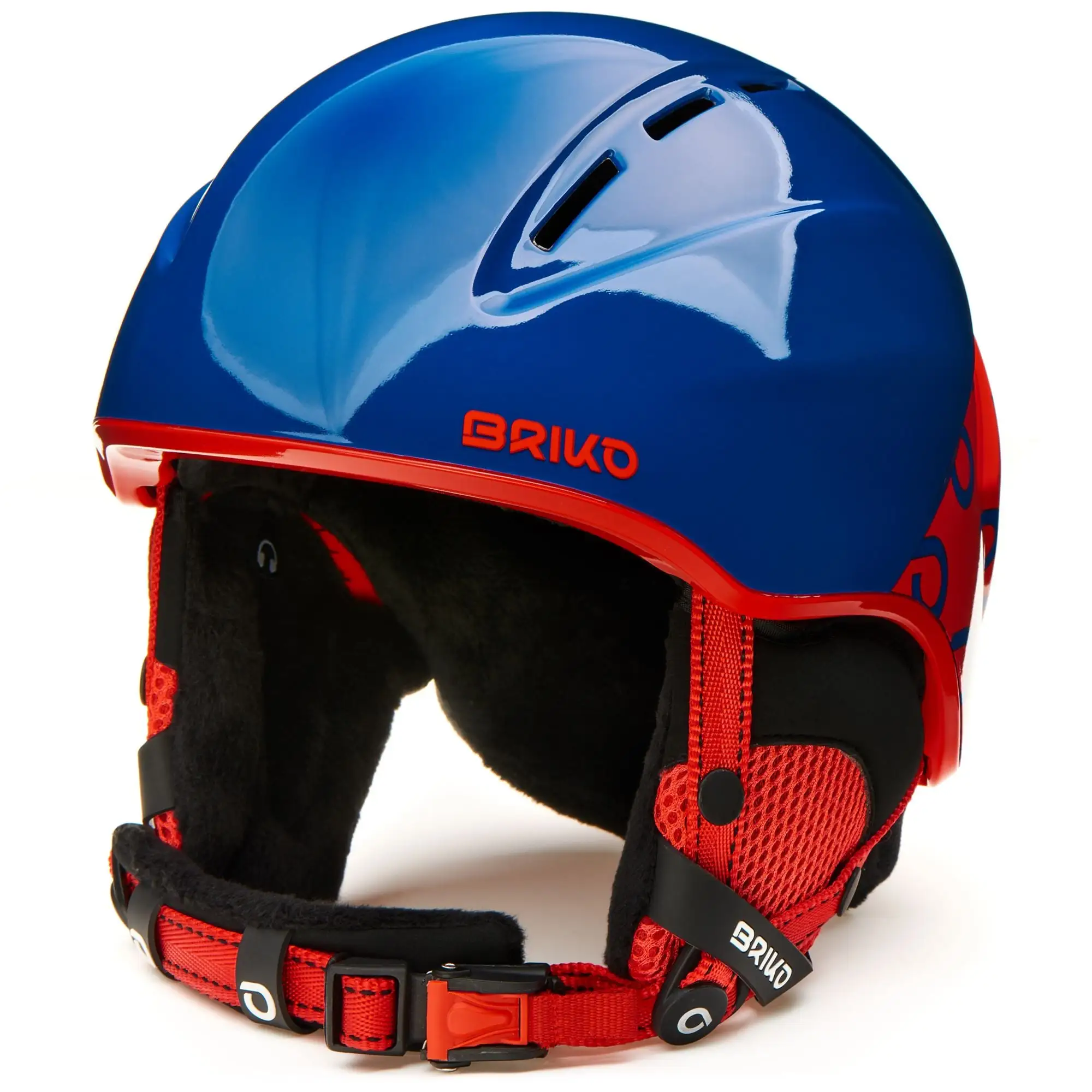 BRIKO IT KODIAKINO - Helmets - Helmet - Kid Unisex - SHINY BLUE RED
