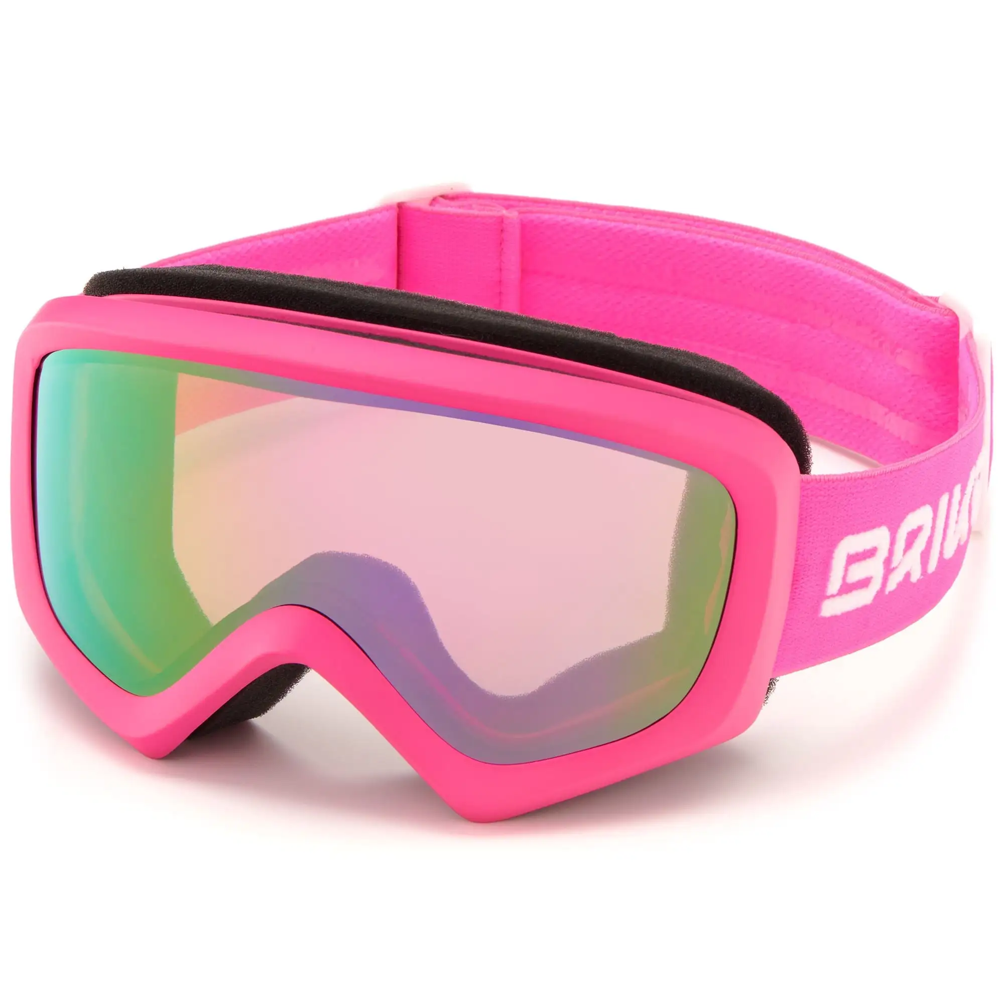 BRIKO IT GEYSER - Goggles - Ski Goggles - Kid Unisex - PINK-PUM2