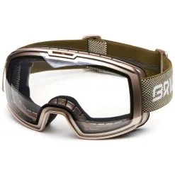 BRIKO IT Nyira 7.6 Photo - Goggles - Ski Goggles - Unisex - D GREEN BEIGE-PHG13