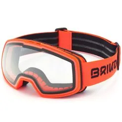 BRIKO IT NYIRA PHOTO - Goggles - Ski Goggles - Unisex - ORANGE FLUO-PHG13