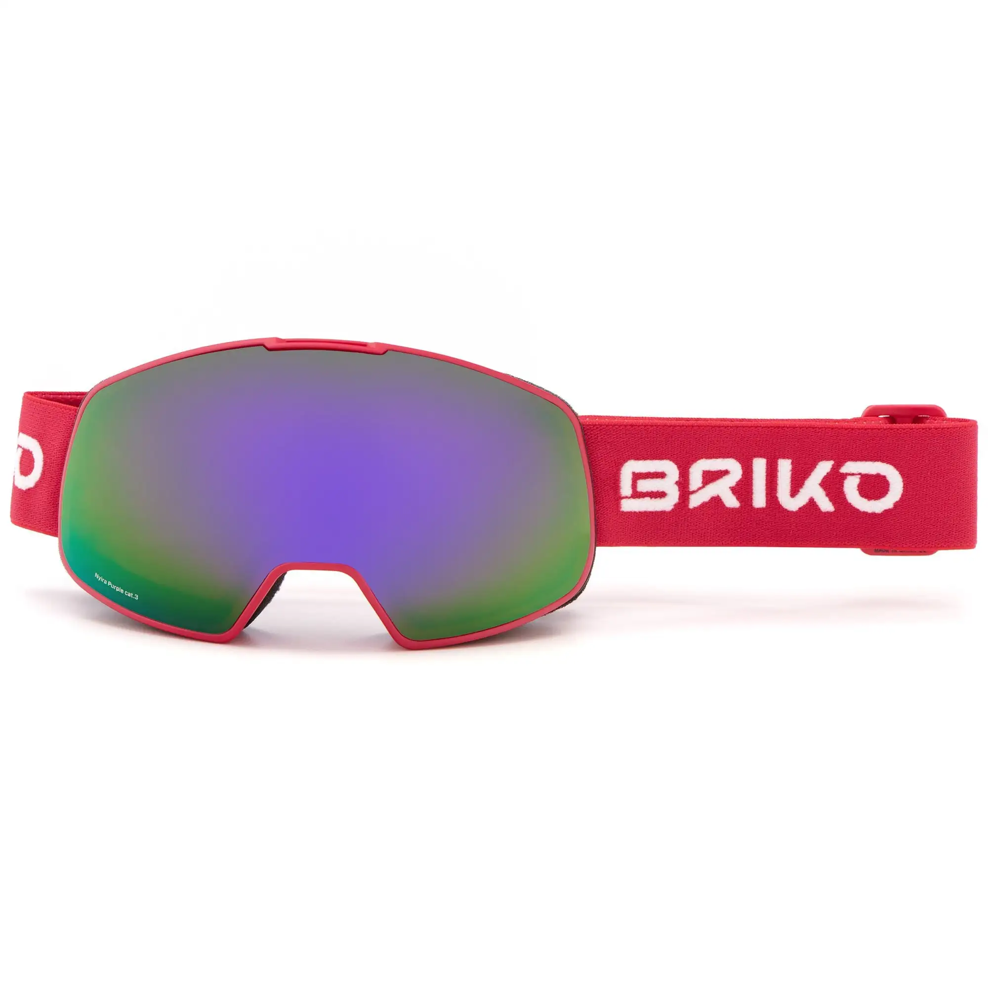 BRIKO IT NYIRA - Goggles - Ski Goggles - Unisex - RED RUBINE-PUM3 - Afbeelding 2