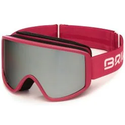BRIKO IT HOMER - Goggles - Ski Goggles - Unisex - PINK MAROON FLUSH-SM2