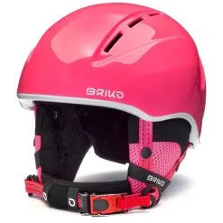 BRIKO IT KODIAKINO 2.0 - Helmets - Helmet - Kid Unisex - SHINY FRENCH ROSE-WHITE