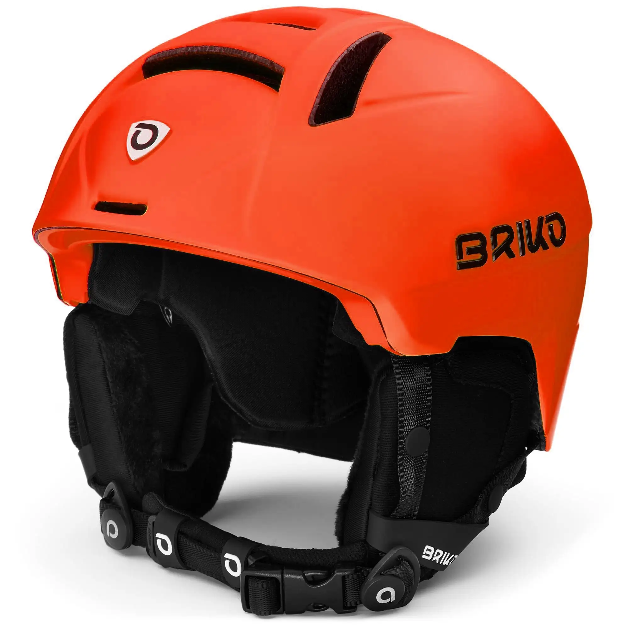 BRIKO IT CANYON - Helmets - Helmet - Unisex - MATT ORANGE FL BLACK