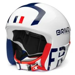 BRIKO IT VULCANO FIS 6.8 - FRANCE - Helmets - Helmet - Unisex - SHINY WHITE BLUE RED