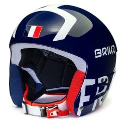BRIKO IT VULCANO FIS 6.8 - FRANCE - Helmets - Helmet - Unisex - SHINY BLUE WHITE