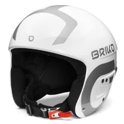 BRIKO IT VULCANO FIS 6.8 - Helmets - Helmet - Unisex - SHINY WHITE-SILVER