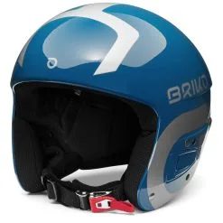BRIKO IT VULCANO FIS 6.8 - Helmets - Helmet - Unisex - SHINY BLUE-SILVER