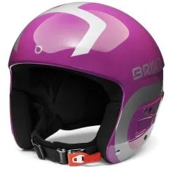 BRIKO IT VULCANO FIS 6.8 - Helmets - Helmet - Unisex - SHINY VIOLET-SILVER
