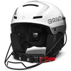 BRIKO IT SLALOM EPP - Helmets - Helmet - Unisex - SHINY WHITE-SILVER