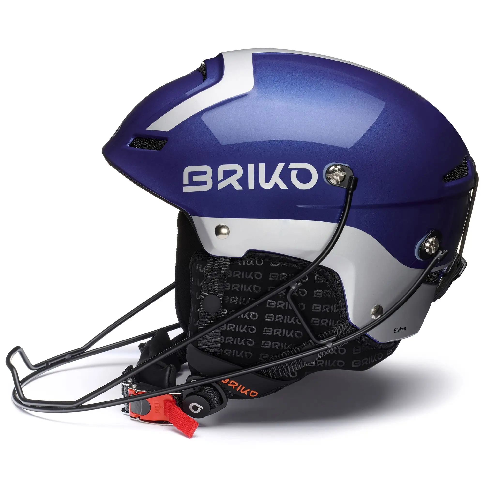BRIKO IT SLALOM EPP - Helmets - Helmet - Unisex - SHINY METALLIC BLUE-SILVER - Afbeelding 2