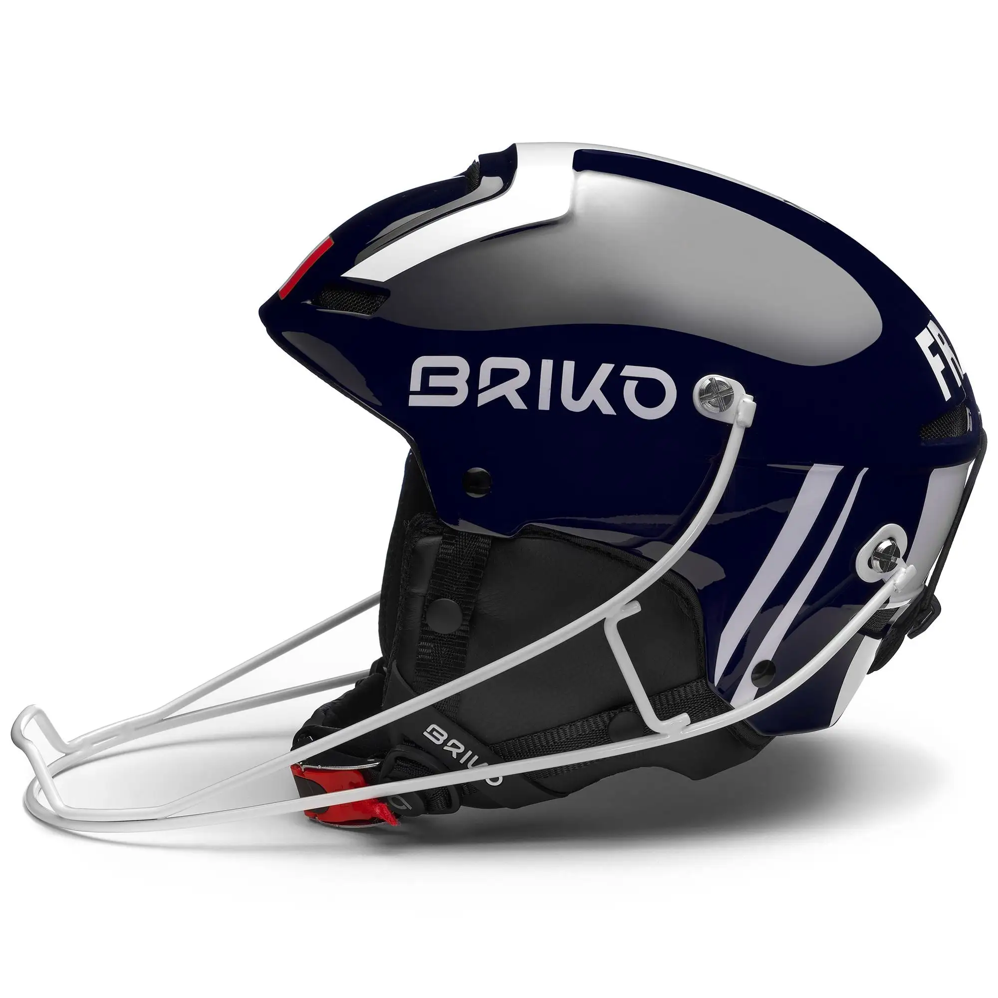 BRIKO IT SLALOM EPP - FRANCE - Helmets - Helmet - Unisex - SHINY TANGAROA BLUE-WHITE - Afbeelding 2