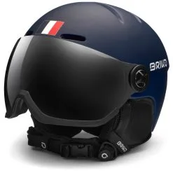 BRIKO IT TEIDE VISOR FRANCE - Helmets - Helmet - Unisex - MATT TANGAROA BLUE-WHITE