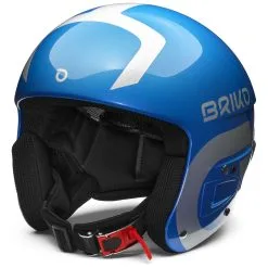 BRIKO IT VULCANO FIS 6.8 EPP - Helmets - Helmet - Unisex - SHINY IMPACT BLUE-SILVER