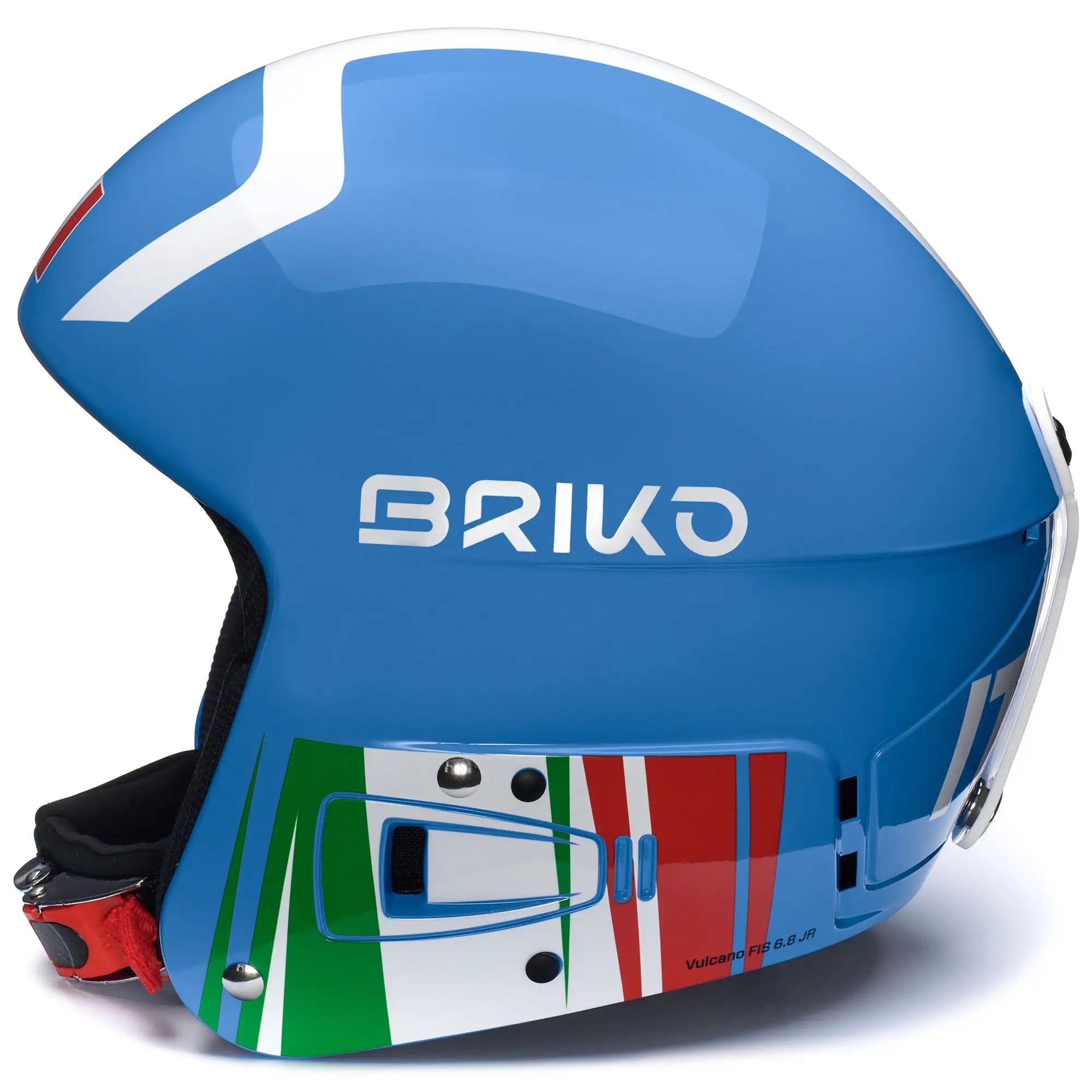 BRIKO IT VULCANO FIS 6.8 JR - ITALIA - Helmets - Helmet - Unisex - SHINY SCIENCE BLUE-WHITE - Afbeelding 2