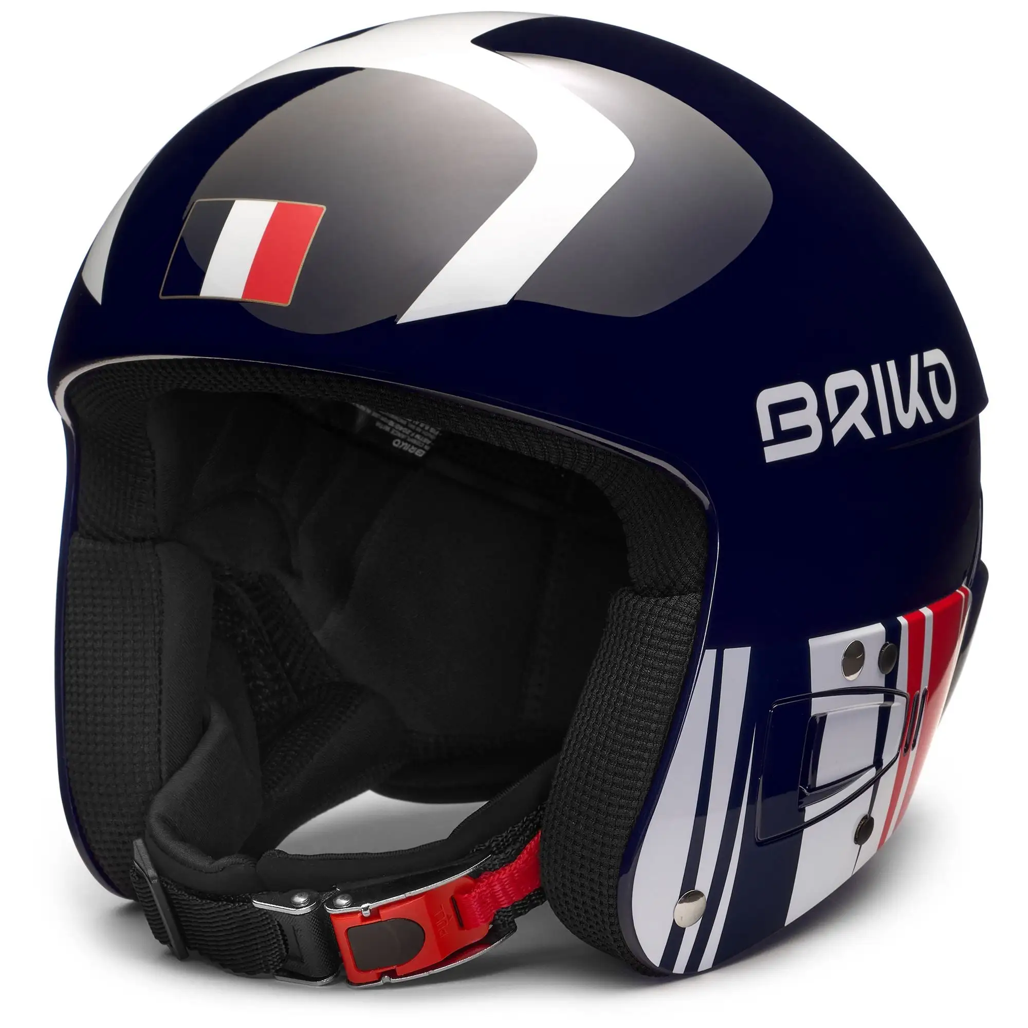 BRIKO IT VULCANO FIS 6.8 EPP - FRANCE - Helmets - Helmet - Unisex - SHINY TANGAROA BLUE-WHITE