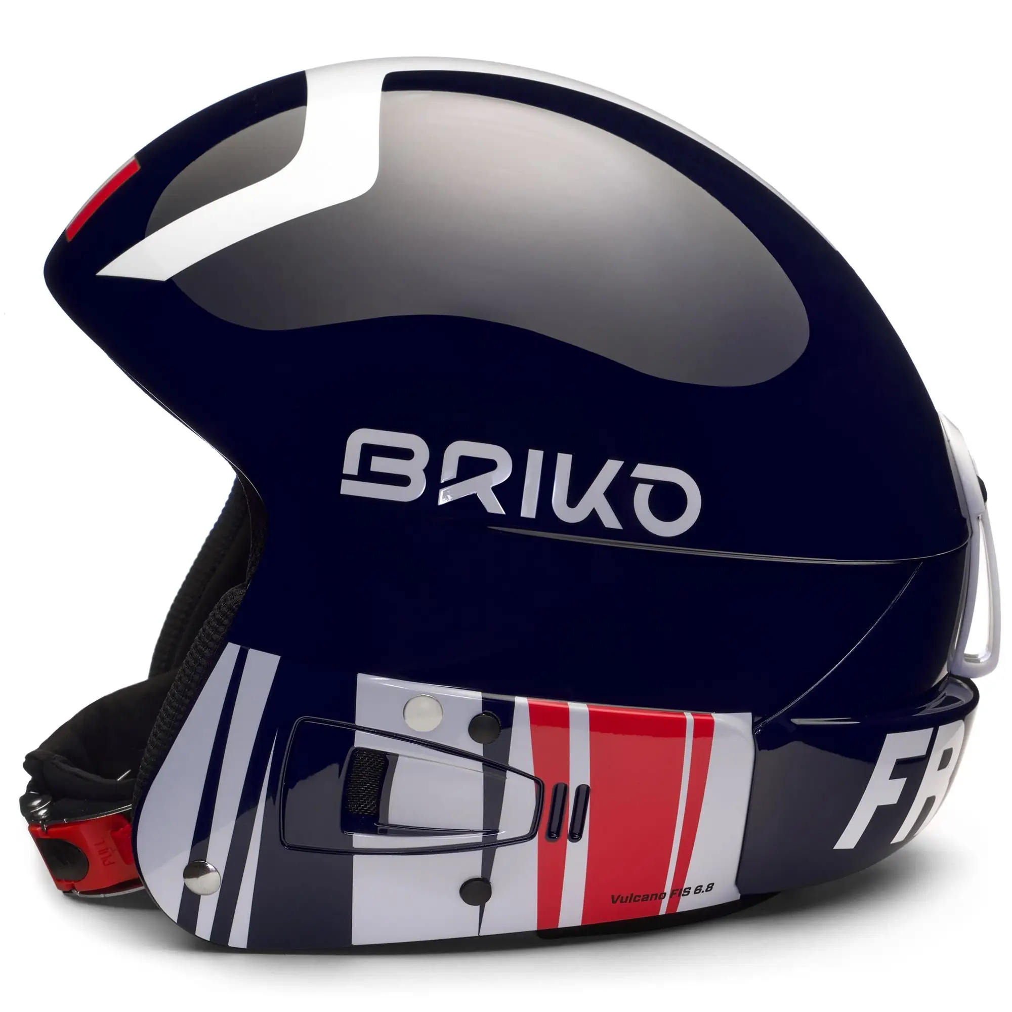 BRIKO IT VULCANO FIS 6.8 EPP - FRANCE - Helmets - Helmet - Unisex - SHINY TANGAROA BLUE-WHITE - Afbeelding 2